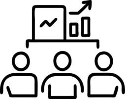 Delivery team evaluating transportation expenses Set A vector