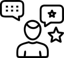 Customer experience manager conducting user testing session Set 5 vector