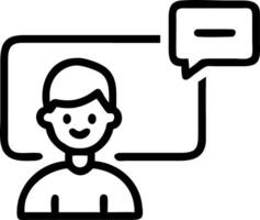 Customer service representative assisting clients in a glossy virtual workspace Set 11 vector