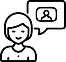 Customer service representative assisting clients in a glossy virtual workspace Set 2 vector