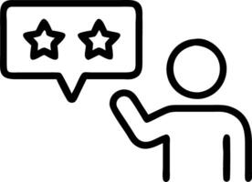 Customer experience manager conducting user testing session Set 2 vector