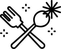 Culinary traditions for New Year Set 4 vector