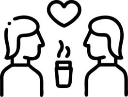 Couple practicing aromatherapy with essential oils copy space on left Set A2 vector