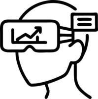 Close up portrait of logistics analyst using financial tools Set A2 vector