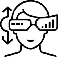 Close up portrait of logistics analyst using financial tools Set A3 vector