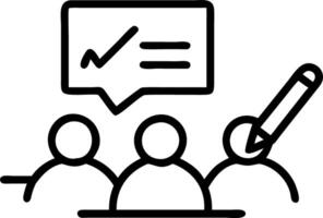 Close up of team members using smart pens for digital note taking copy space below Set A vector