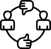 Close up of team members using smart rings for hands free collaboration copy space below Set A vector