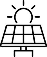 Close up of solar panel cells with sunlight reflecting on the surface Set A vector