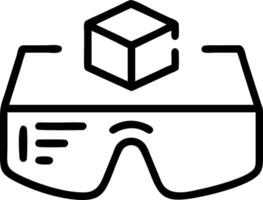 Close up of logistics planner using augmented reality for cost analysis Set A vector