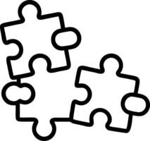 Close up of interlocked puzzle pieces of different colors with copy space Set A vector