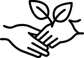 Close up of diverse hands touching a single leaf with copy space Set A vector
