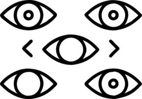 Close up of diverse eyes forming a mosaic pattern with copy space Set A vector