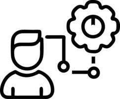 Close up of an IT specialist integrating customer data systems Set 2 vector