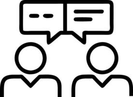 Close up of a sales team discussing customer feedback in a modern office Set 2 vector