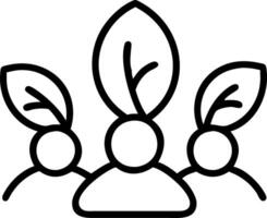 Business team with green leaf overlay and copy space Set A vector