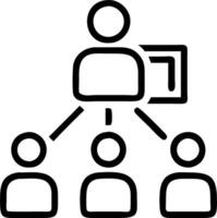Business team using collaborative mind maps plain background copy space on top vector