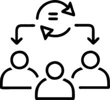 Business team strategizing on product lifecycle extension Set 4 vector