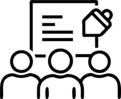 Business team reviewing sustainability report with copy space Set A vector