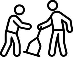 Business team participating in beach cleanup activity with copy space Set A vector