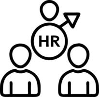 Business team collaborating on HR strategies plain background copy space on top vector