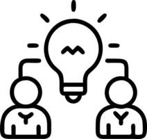 Business team brainstorming innovative solutions in a modern office Set 2 vector