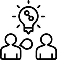 Business team brainstorming puzzle strategies with bokeh digital art background copy space above vector