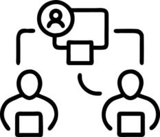 Business team analyzing customer data on digital devices Set 5 vector