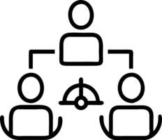 Business team analyzing customer data on digital devices Set 3 vector