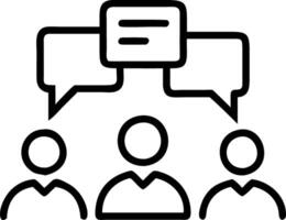 Business professionals networking at a conference glossy background copy space below vector