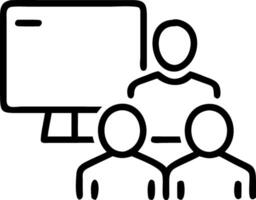 Business professionals using digital whiteboards for strategy soft abstract background copy space on left vector