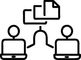 Business professionals collaborating on financial analytics soft abstract background copy space below Set 2 vector