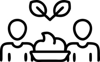Business lunch with organic food options and copy space Set A vector