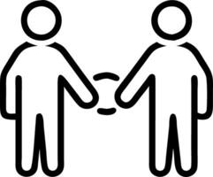 Business graduates networking in a plain background copy space on left Set A vector
