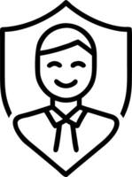 anonymous and nameless and protection vector