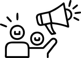 announcement and statement and campaign vector