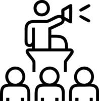 announcement and declaration and event vector