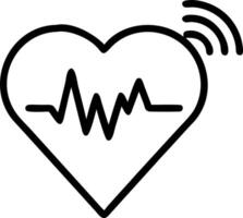 AI Powered Heart Monitor Set 2 vector