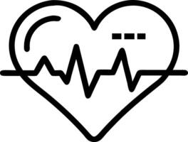 AI Powered Heart Monitor vector