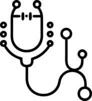 AI Enhanced Stethoscope Set 2 vector
