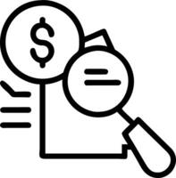 Accountant reviewing financial reports with a magnifying glass Set A vector