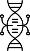 AI Driven DNA Analysis vector