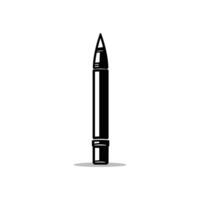 A bullet icon on a white background vector