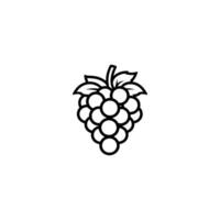 Black and white drawing of a grapefruit. The grapefruit is shown in a close up vector