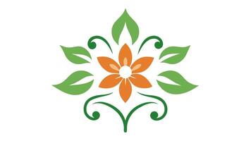 Beautiful Botanical Ornament Elements for Headers and Decoration vector