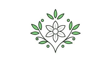 Floral Heading Elements Design Elegant and Creative Projects vector