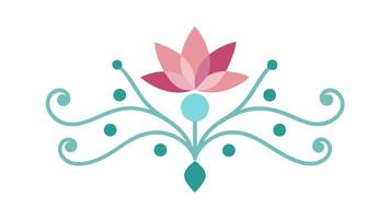 Floral Heading Ornament Elements Design for Elegant and Creative Projects vector