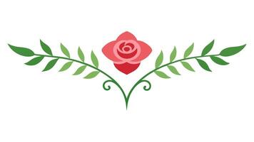 Floral Heading Ornament Elements Design for Creative and Elegant Projects vector