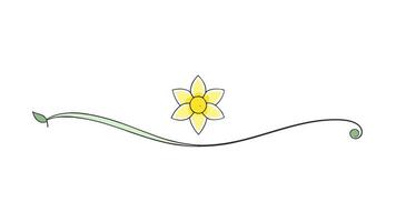 Stylish Floral Design Illustration Decorative and Creative Projects vector