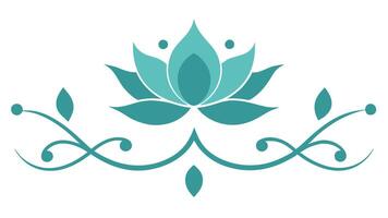 Elegant Symmetrical Heading Design Elements vector