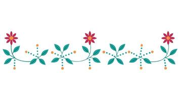 Elegant Floral Line Design for Artistic and Decorative Projects vector